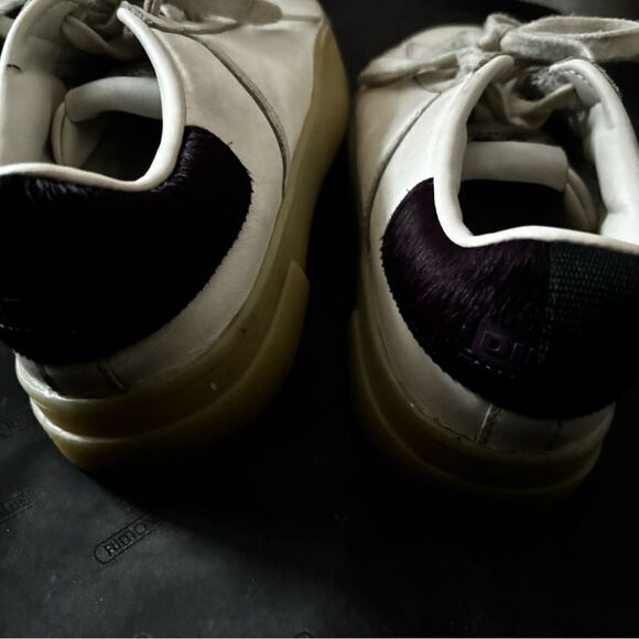 Diesel fur logo sneakers classic platform flats cute shoes y2k - Picture 6 of 7